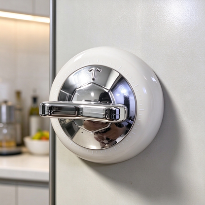 Retro magnetic kitchen timer