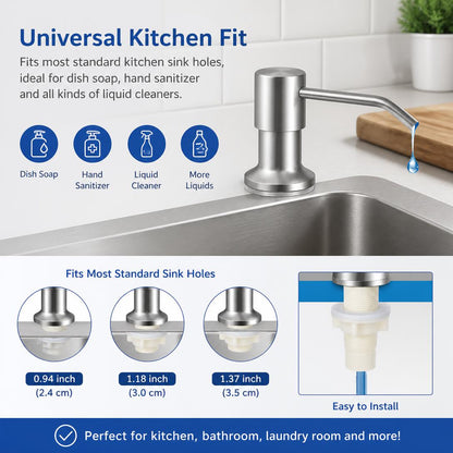 💧Kitchen sink detergent dispenser