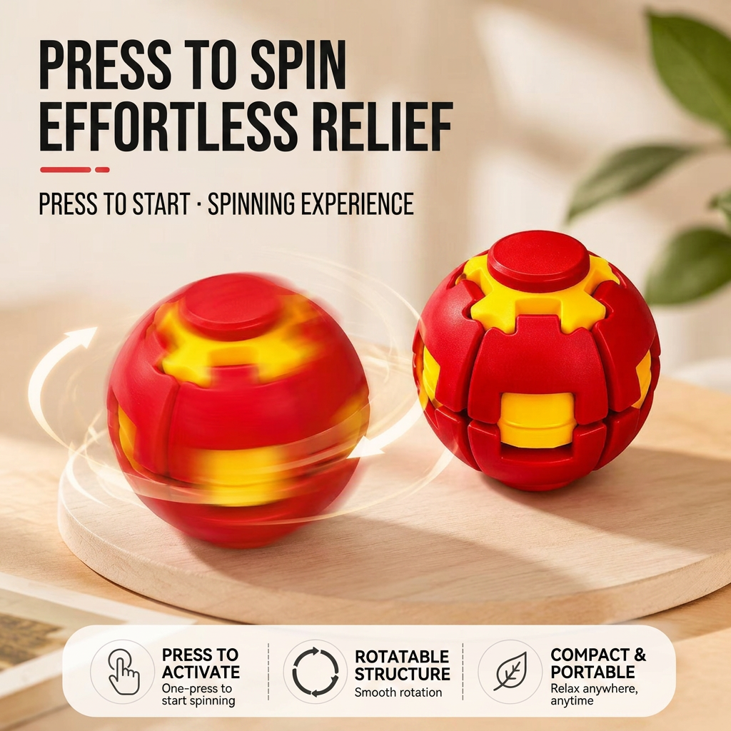 🎨3D printed press-rotate sensor toy（ 💥Buy 2 Get 1 Free）