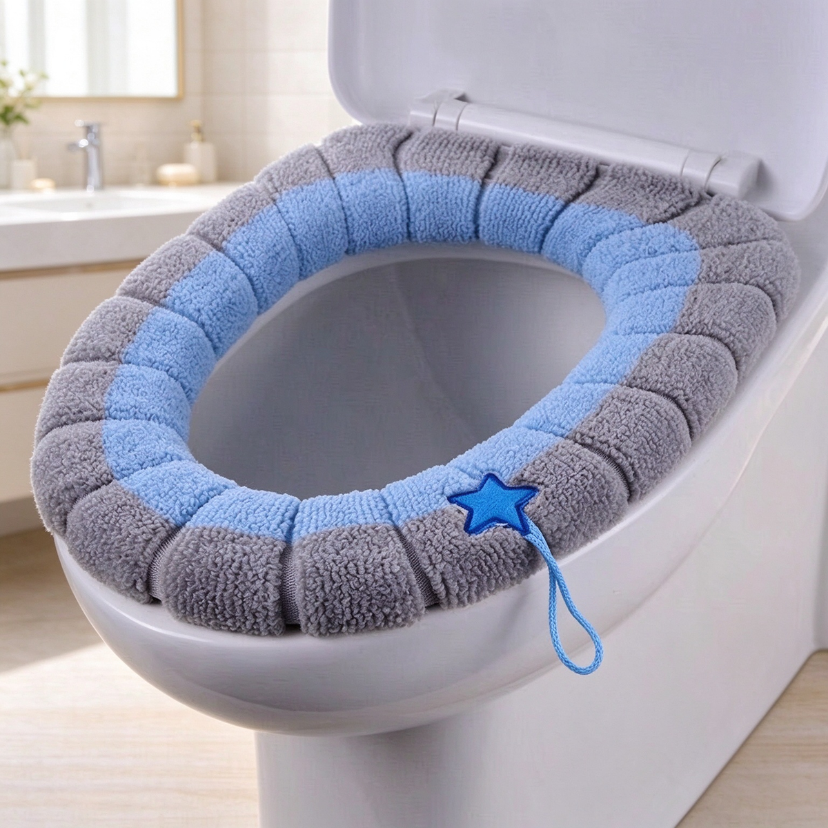 Lightweight Washable Soft Toilet Seat Cushion