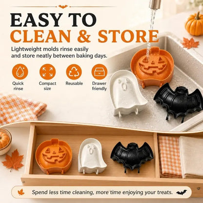 Halloween Hand Pie Mold Set(3Pcs)