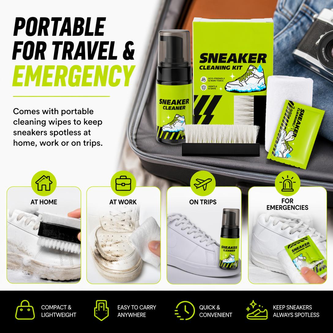 👟Footwear cleaning and care kit