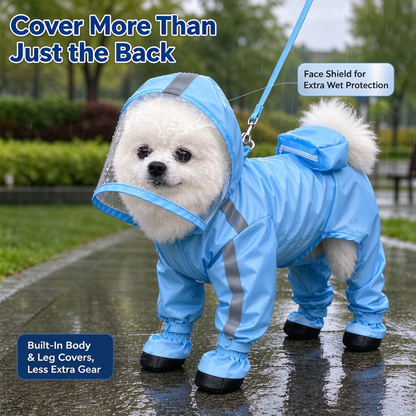 🌧️🐾Full-body dog raincoat