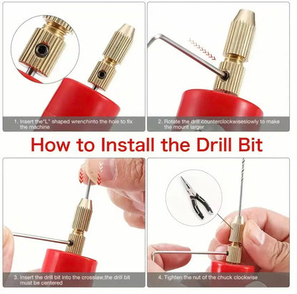 ⚡ Micro Handheld Drill Bits