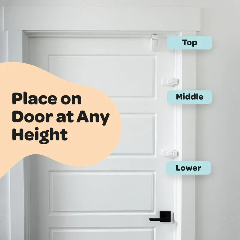 🔥Hot Sale 49% off🌟🔒 Door Lock Kids Can't Reach or Defeat
