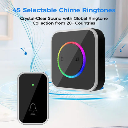 🔔Wireless Home Security Door Bell Ringer