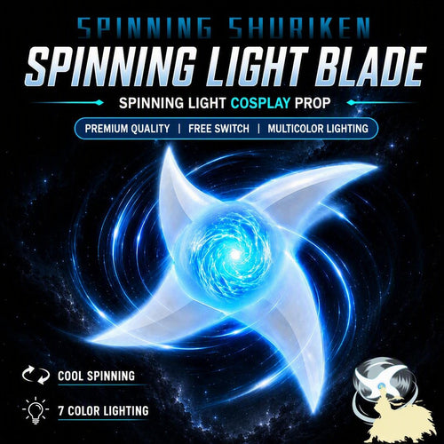 Spiral Blades Glowing Light Sword Toy Novelty Light Up Collectible Gift for Teens