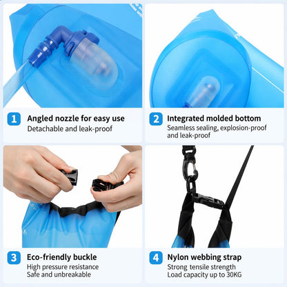 💧⛺6-liter gravity-fed multi-functional camping water purifier