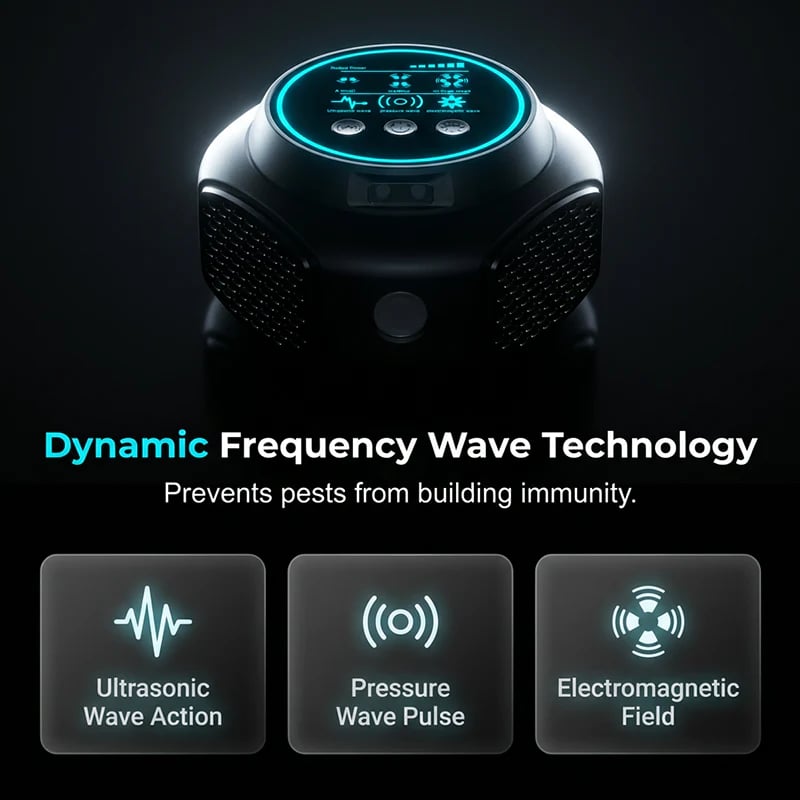 🔥Hot Sale 49% off🌟🪤High-Power Ultrasonic Pest Repeller