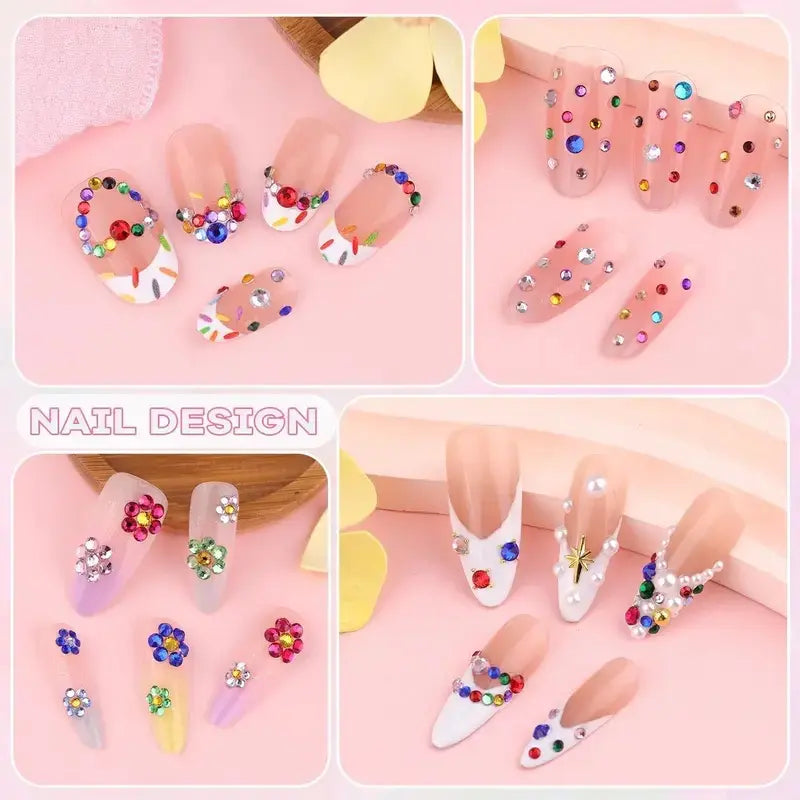 💎 Jelly Flatback RhinestonesBedazzling Kit, DlY Diamond Art