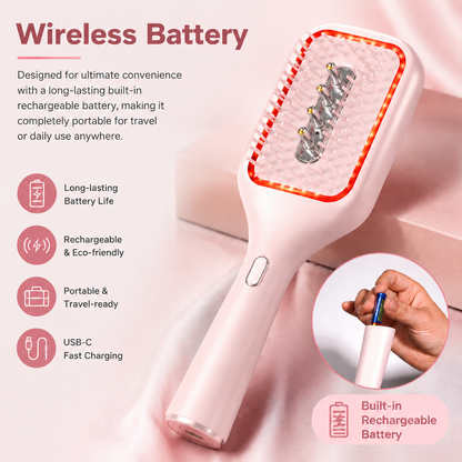 💆Red Light Scalp Massage Comb