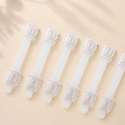 Baby Safety Cabinet Locks 0-3 Years Toddler Protection (6 Pack, Non-Toxic ABS & TPE)