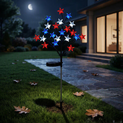 🎃Solar-Powered Branching Pumpkin Stake Lights