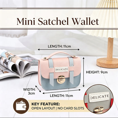 Leather Mini Key and Card Holder