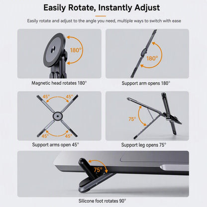 🧲Portable folding 3-in-1 magnetic stand