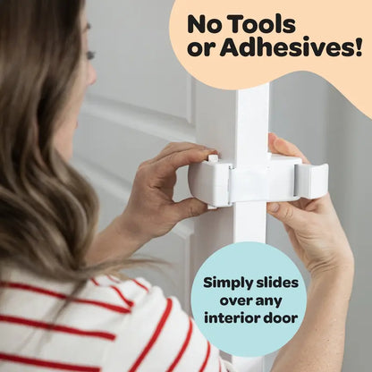 🔥Hot Sale 49% off🌟🔒 Door Lock Kids Can't Reach or Defeat