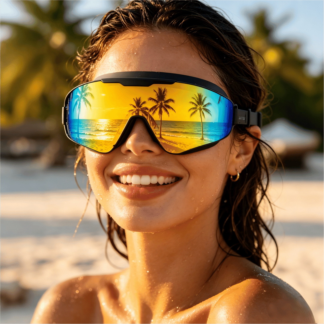 🔥Hot Sale 49% off🌟😎 Swim Goggles with Waterproof Earplugs & Nose Clip
