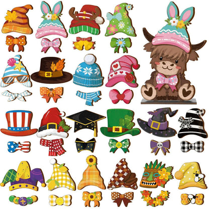 🎨Cute Animal Wooden Signs, Desktop Decor & Gifts