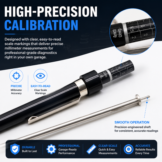 🖊️Professional brake pad thickness measuring pen