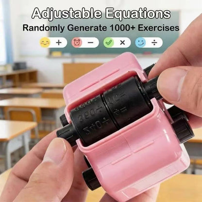 4-In-1 Math Practice Roller Stamp