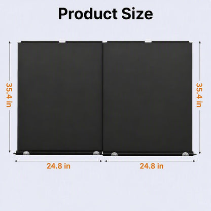 ☀️Windshield sunshade - Adjustable, automatic retractable type