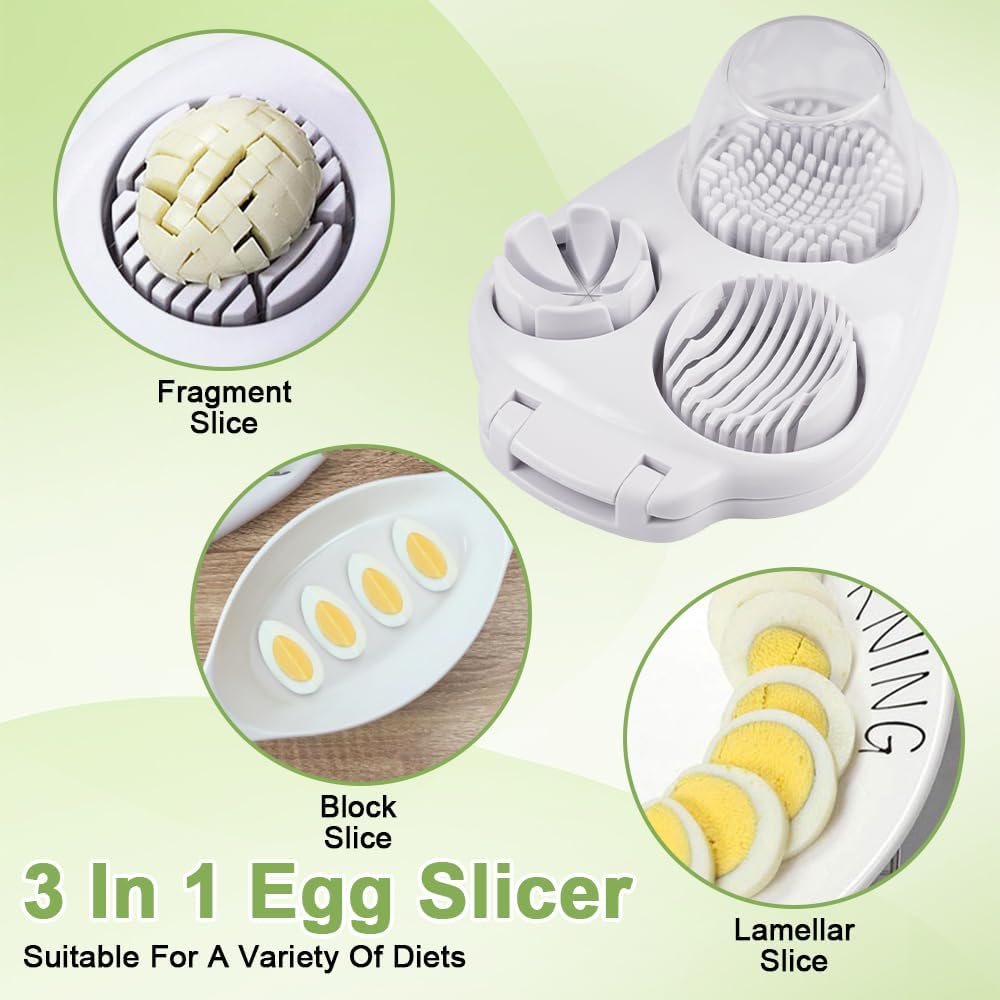 ✨3-in-1 Multifunctional Egg Cutter