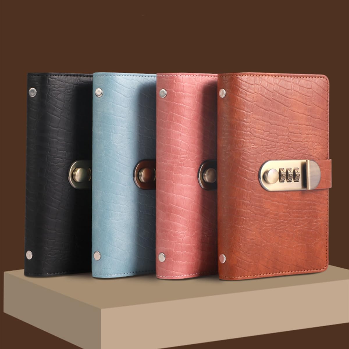 💵100 Sheets Transparent Pocket Wallet - With Combination Lock