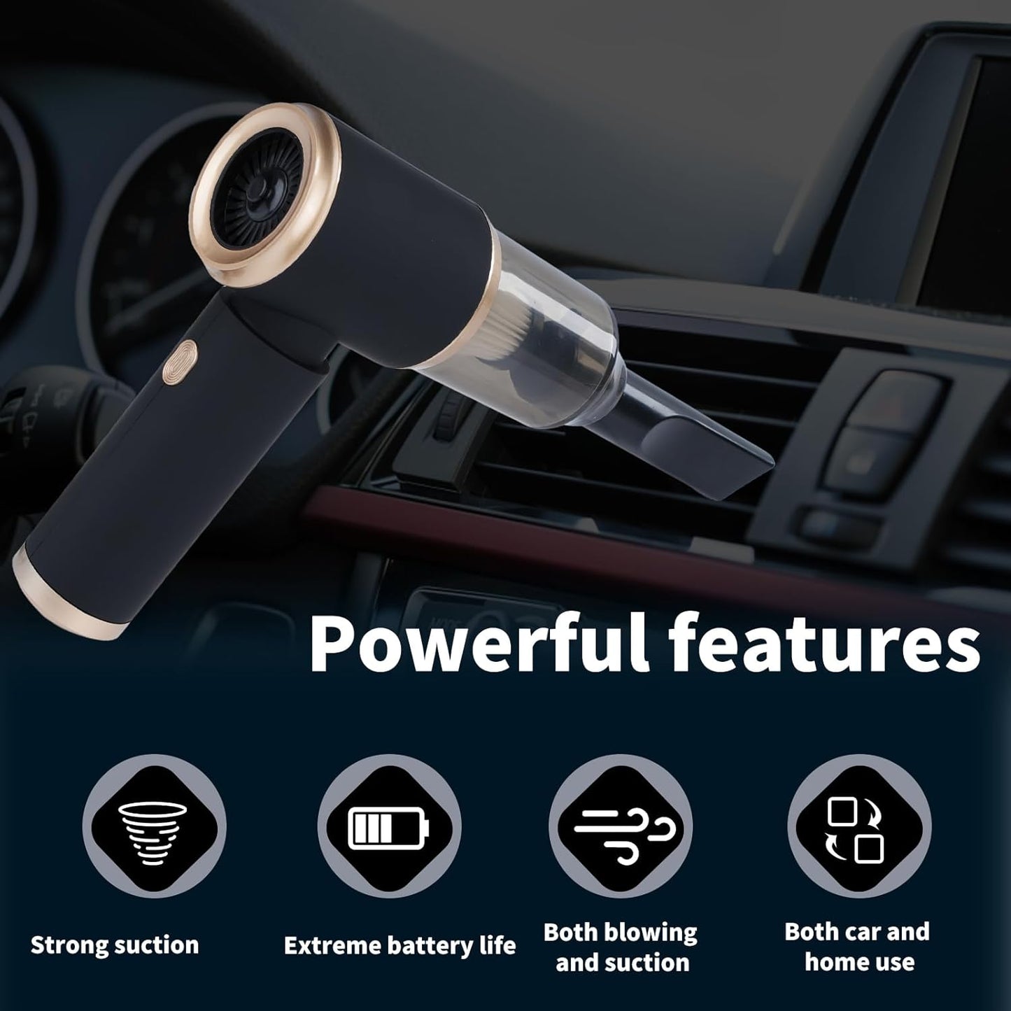 🔥Hot Sale 49% off🌟⚡ Handheld 4-in-1 Car Vacuum Cleaner
