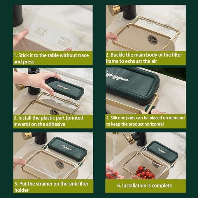 Kitchen Sink Corner Drain Filter