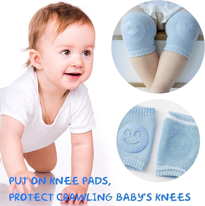 👶 Baby Non-Slip Knee Pads Set, Baby Accessories for Crawling