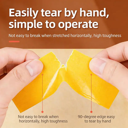 Waterproof Heavy-Duty Double-Sided Duct Tape, Strong Adhesive