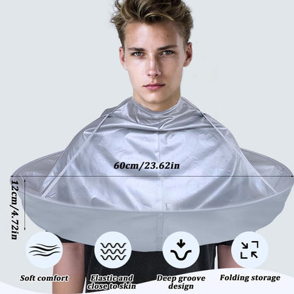 🪮Collapsible Haircutting Umbrella Cape – Suitable for Salon and Home Use