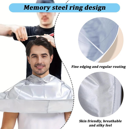 🪮Collapsible Haircutting Umbrella Cape – Suitable for Salon and Home Use