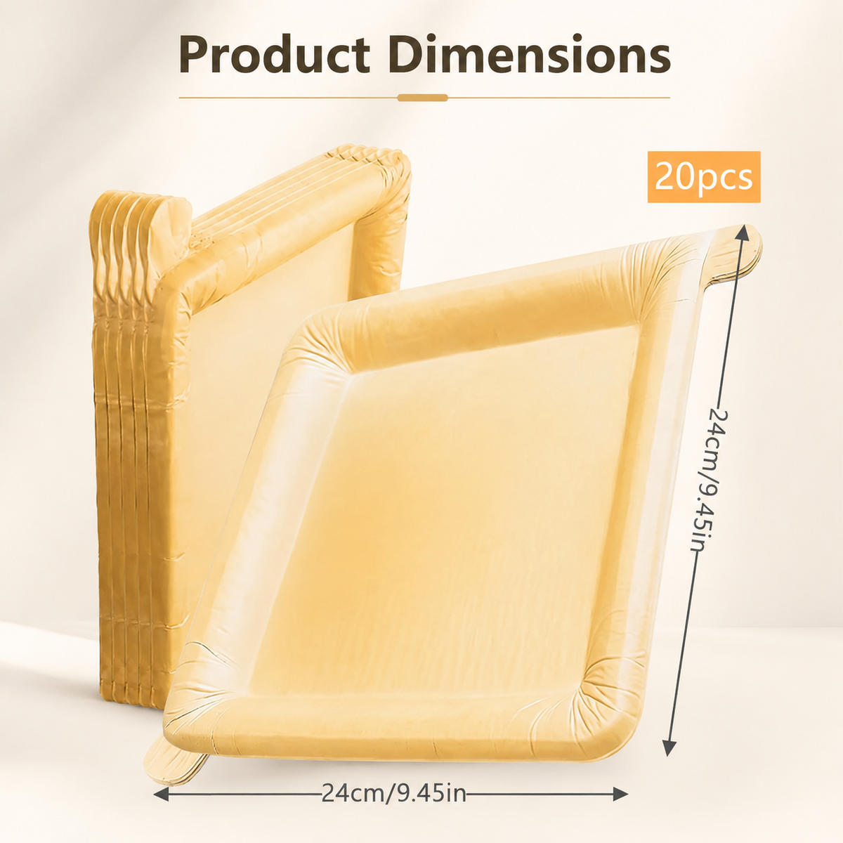 🔄Peelable disposable paper trays