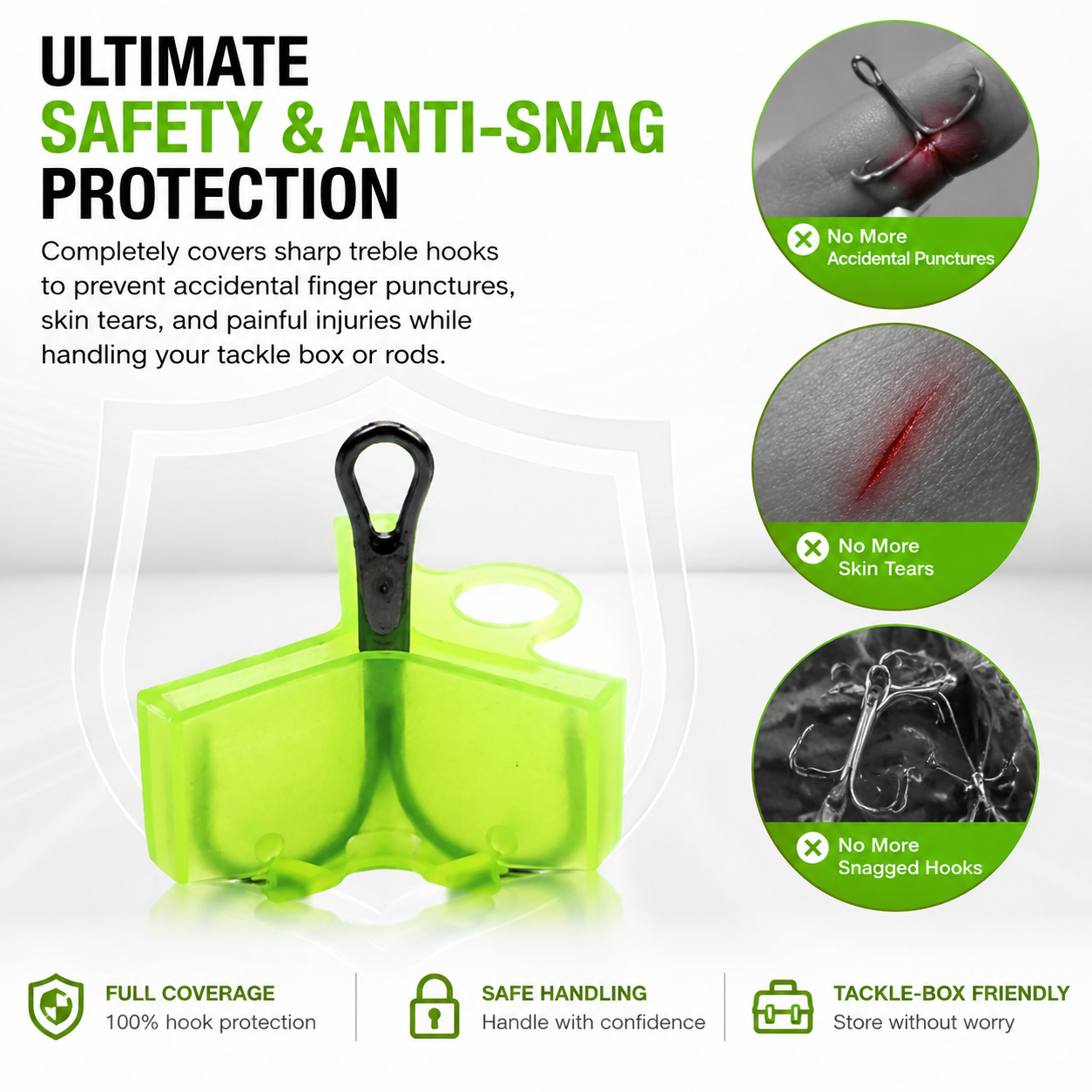 🛡️ Pack of 50 Fish Hook Protectors