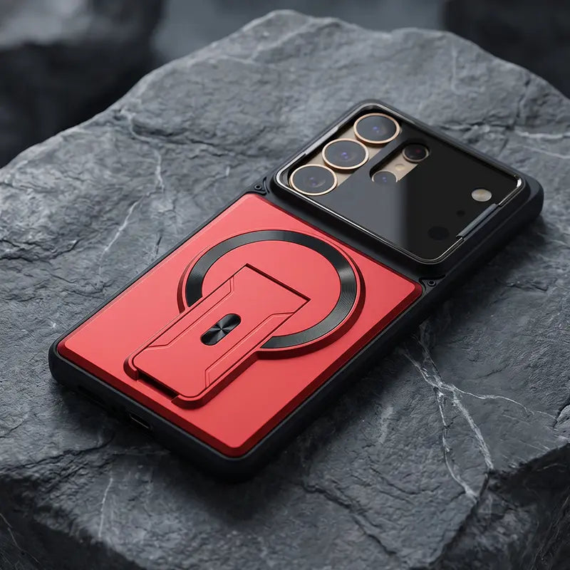 📱Multifunctional Magnetic Case with Invisible Stand & Camera Protection for Samsung S Series