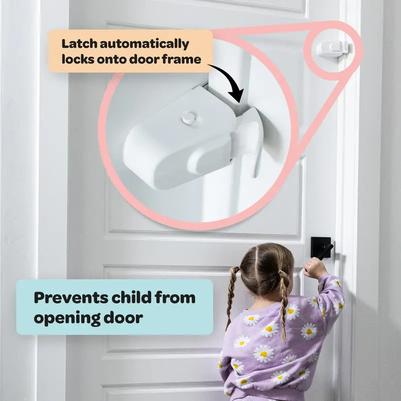 🔥Hot Sale 49% off🌟🔒 Door Lock Kids Can't Reach or Defeat