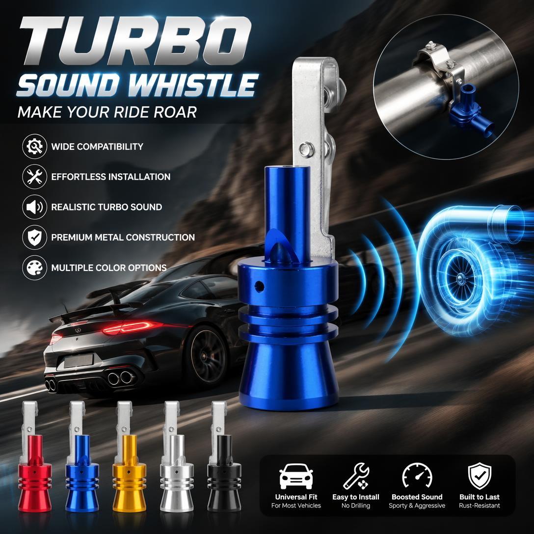 💥Turbocharger sound enhancement whistle