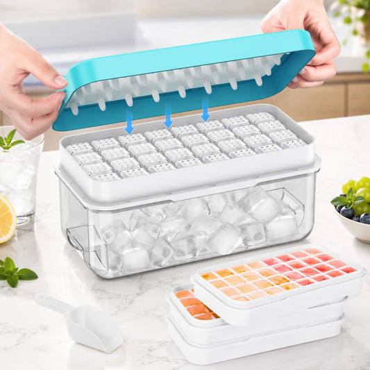 🧊Stackable ice cube tray set - with lid and storage box