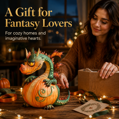 🎃🐉 Pumpkin Dragon – The Guardian of Your Halloween Spirit!