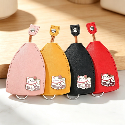 🐰4 Pcs Innovative High-Capacity Pull-Out Car Key Case