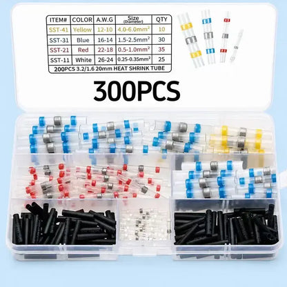 🔥🔗 Waterproof Solder Seal Wire Connectors with Self-Solder Function