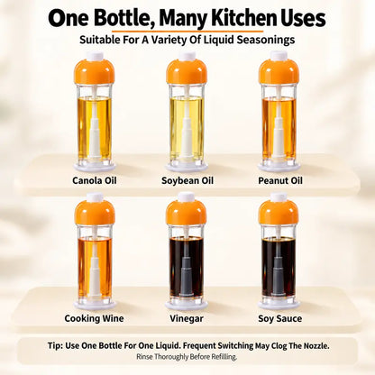 💨Refillable Oil Sprayer & Dispenser – Ideal for Air Fryers, Salads, Grilling, and Kitchen Use