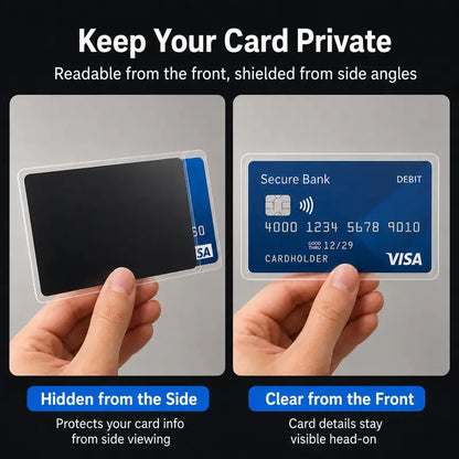 🛡️💳10 Pcs Anti-theft and anti-demagnetization card holder – protects credit cards, bank cards, and ID cards