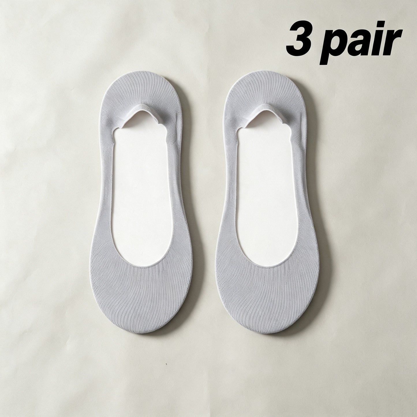 Women's Invisible Sponge Stockings, Simple Invisible Ankle Stockings