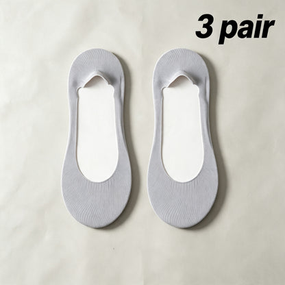 Women's Invisible Sponge Stockings, Simple Invisible Ankle Stockings