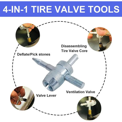 ⚡🔧 Quick Change Tire Valve Tool Kit