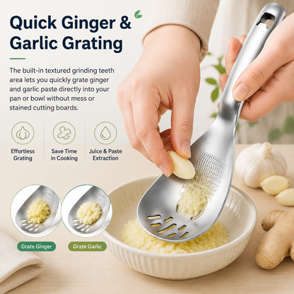 🥄5-in-1 Stainless Steel Multi-Function Grinding Spoon
