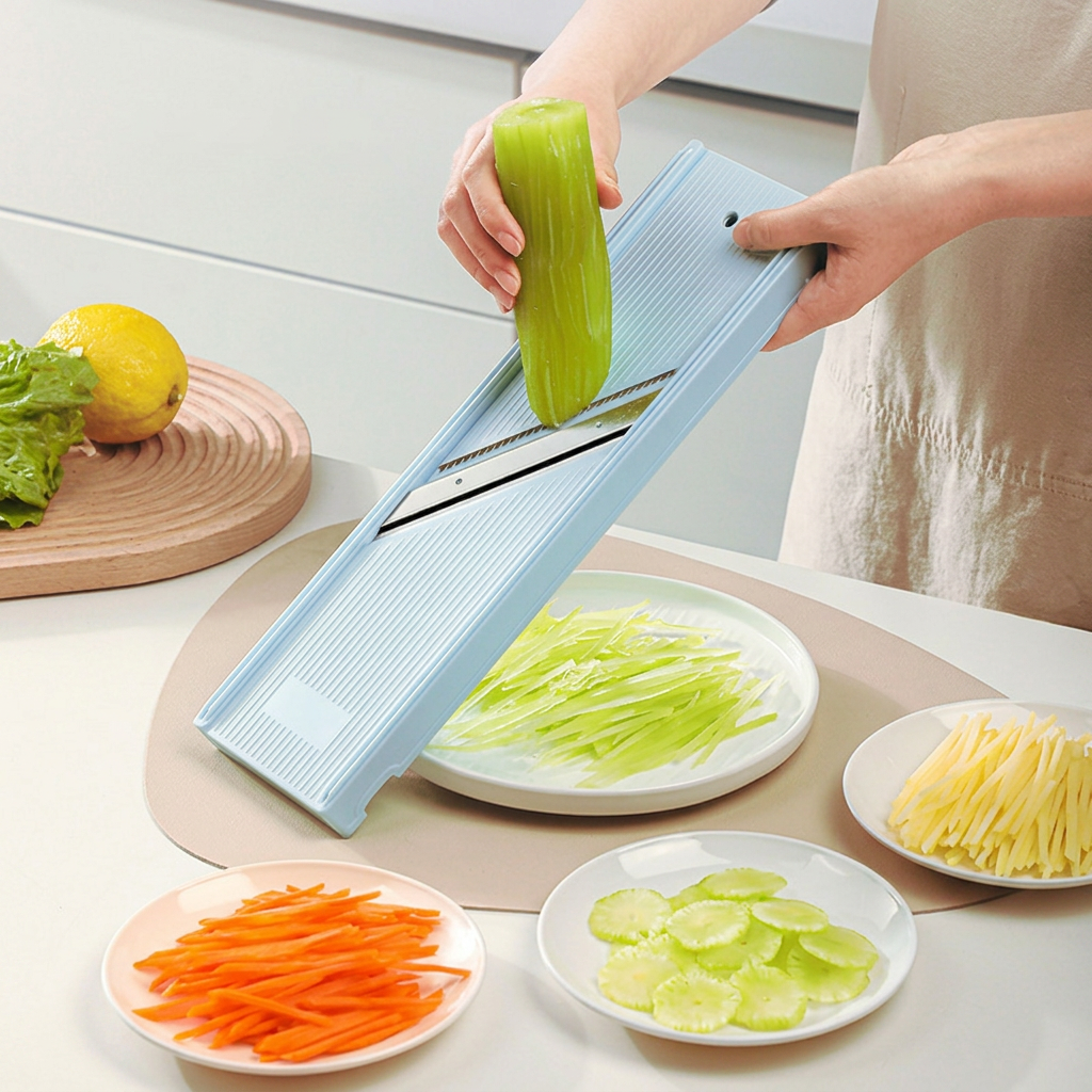 🔪2-in-1 Multi-Function Handheld Slicer and Shredder