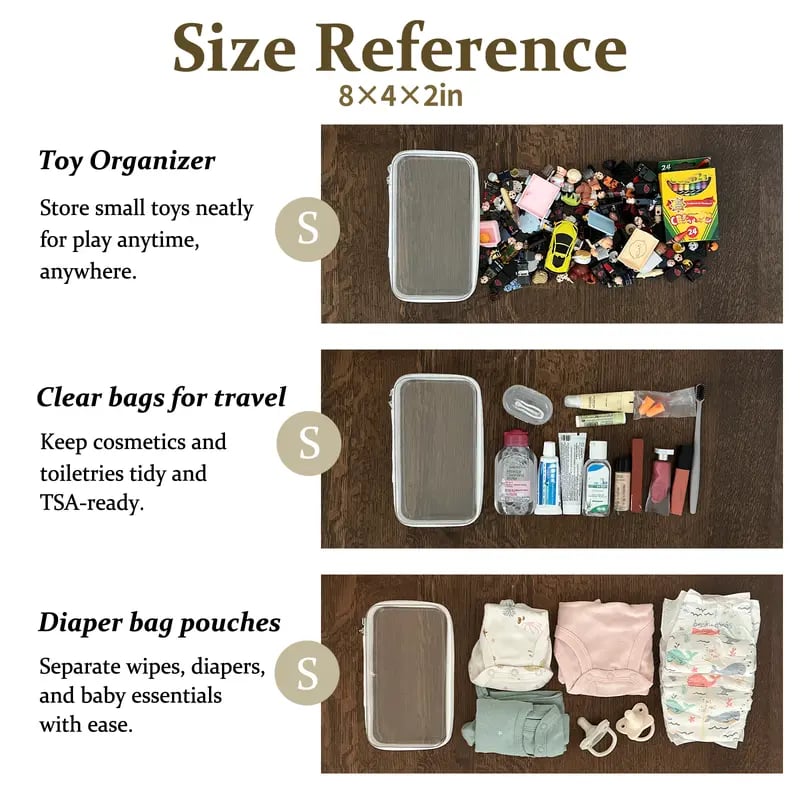 🔥Hot Sale 49% off🌟📦 Clear Organizer Storage Box - 3pcs or 4pcs set